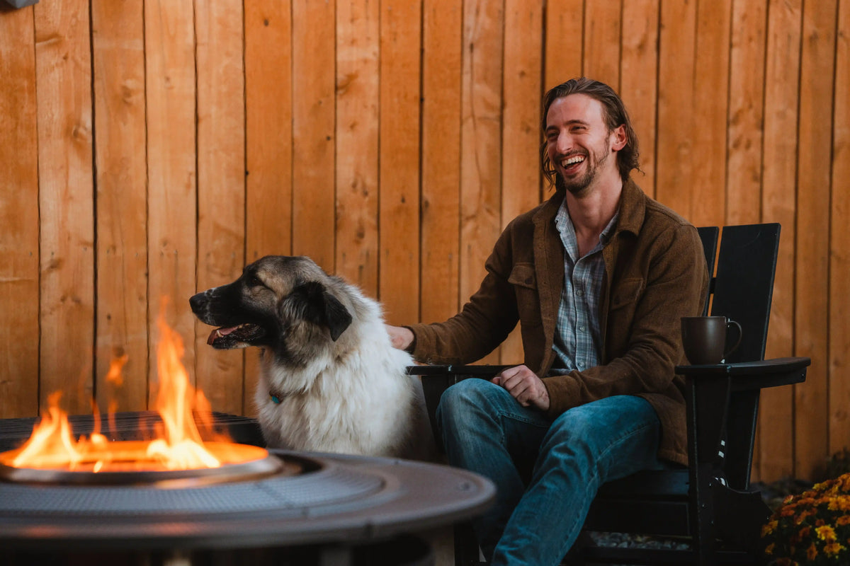 Canyon 30" Fire Pit + Surround Bundle